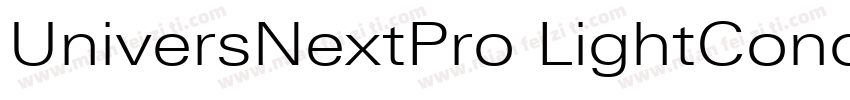 UniversNextPro LightCond字体转换